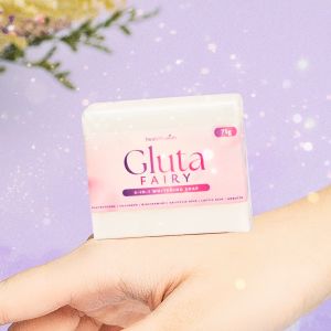Health Fusion GLUTA FAIRY Soap 6 in 1 Whitening  Glutathione Collagen Niacinamide AHA BHA Arbutin