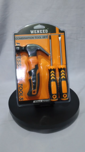 WENEED Combination Tool Set Hammer & Screwdrivers