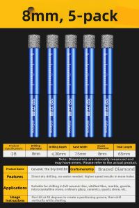 LECAN | Dry Drilling Glass Hole Drill Bit for Porcelain Tiles