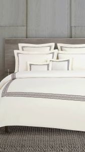 elise: 1200TC Egyptian Cotton Embroidered Bed Set - Vienna