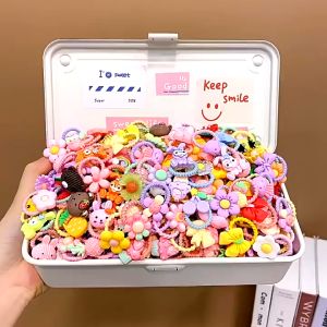 Korean Hair Ties 30PCS/10PCS Kids Children Hair Band Hair Rope Rubber Band Ikat Rambut Budak