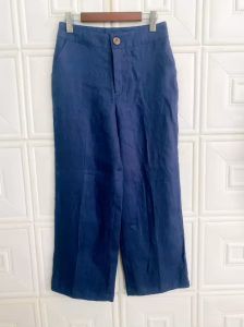 [JUNE LINEN] Quần tây ống 24cm LINEN TƯNG BỐ Washed (200GSM). Vải chính phẩm. QD04