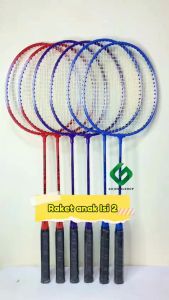 Raket Anak PEMULA Isi 2 Badminton Sepasang Murah