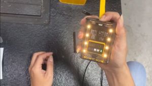 Power Bank 18650 Battery Charger Case DIY PowerBank powerBox 10w Fast Charge 5V Double USB Output 18650 Battery mak 40000mah LED Night Light