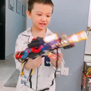 Toy Gun Machine Toys with Lighting & Sound