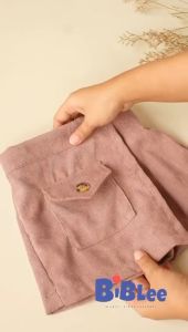 Rok Celana Corduroy Anak Perempuan 1-8 Tahun Skort Pants