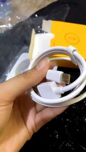 Kabel Data Realme 8i Fast Charging Type C Micro USB 1 mtr Cas Hp