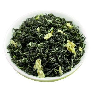 New 2024 Authentic Sichuan Style Jasmine Tea Fragrant Snowy Leaves Green Tea for Drinking 500g Traditional Brewing Process