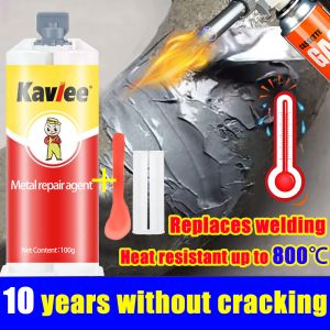 🔥Stronger than welding Gam Super strong metal glue No cracking for more than 100 years gam kuat serbaguna  Heat resistant up to 800℃ Gam besi paling kuat epoxy glue metal welding glue