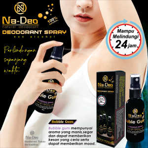 DEODORANT SPRAY AROMA BUBBLE GUM / DEODORANT TAWAS BERKUALITAS