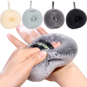 4color Bath Sponge Balls 3D Cleaning Brush Shower Puff Body Cleaner Exfoliating Scrubbers Bath Ball Body Massage Brush Bathroom Accessories