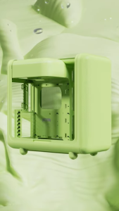 HYTE X50 AIR Mesh & X50 Tempered Glass Mid Tower EATX Full-Coverage Micro-Mesh Well-rounded PC Desktop Casing