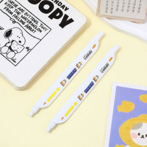 Dragon Design 3-in-1 Bookmark Ruler Pen Flat Pen Quick-dry
