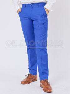 กางเกงทรงกระบอกเล็ก สีน้ำเงิน เอว 28-40 มีบริการหลังการขายสอบถามข้อมูลเพิ่มเติมติดต่อINBOX