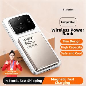 HANG | Magnetic Wireless Charging Power Bank High Capacity Portable Fast Charge for Smartphones