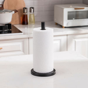 ตู้สำหรับเก็บกระดาษเช็ดหน้าห้องครัวแบบไม่ต้องเจาะ ตู้สำหรับเก็บฟิล์มกันเปียก ตู้สำหรับเก็บกระดาษซับมือแบบอเนกประสงค์ ชั้นวางของครัวเรือน