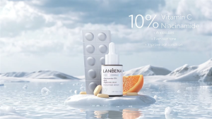 LANBENA 10% Niacinamide Vitamin C Serum Brightening Smoothing Skin Anti-aging Remove Dark Spot  Whitening Serum 30ml