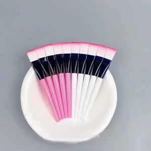 10pcs Facial Mask Brush Makeup Brushes Eyes Face Skin Care Masks Applicator Cosmetics Mask Brush Tools Pink Handle