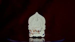 หลวงปู่มหาศิลา นั่งพาน รวยพันล้าน ปี 2564 เนื้อขาว/ฝังพลอย/เกษา กดเลือกเลขโค๊ดได้