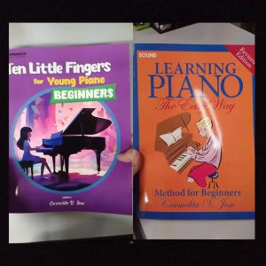 Carmelita V. Joses Piano Learning Bundle: Ten Little Fingers For Young Piano Beginners & Learning Piano the Easy Way Method - New & Authentic New Condition