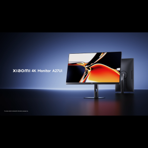 Xiaomi 4K Monitor A27Ui | 4K UHD image quality USB-C reverse charging High colour accuracy Colour matching 27-inch IPS hard screen Dual colour gamut coverage
