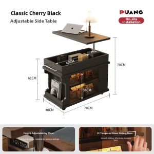 Puang | Adjustable Mobile Side Table