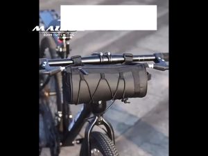Túi treo xe đạp tròn đa năng dung tích 2.5 Lít kích thước 24x10x10cm chống nước vải POLYESTER có quai đeo chéo - MLH