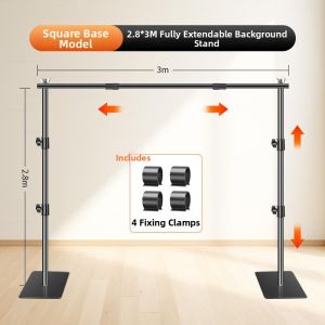 AOBIXIONG | Telescopic Background Support Stand