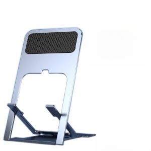 Ultra-Thin Foldable Mobile Phone Stand Desk Lazy Holder Portable Tablet Stand for Home Video Watching And Series following