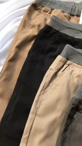 Celana Pendek Pria Cowok Dewasa Chino Rip Karet Pinggang Kolor  Katun Combed xx-davin.04