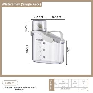 FANSANG | Sealed Moisture-Proof Cat Food Storage Container