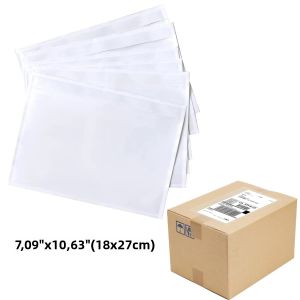 50 Chiếc Túi Đựng Nhãn Dán Trong Suốt Đóng Gói Hàng Hóa Kích Thước 15cmx22cm Dùng Cho Vận Chuyển Và Đóng Gói Hàng Hóa Doanh Nghiệp
