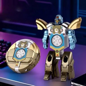 New 360 Rotating Ball Deformation Robot Fingertip Gyro Decompression Toy Anti-compression Adult Sensory Toys Childrens Gifts