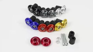 Motorcycle Handle Bar End Decoration Handle Plug CNC Alloy Universal 2pcs