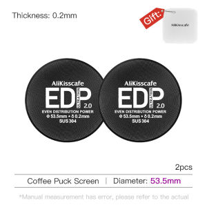 Alikisscafe Espresso Puck Screen Magnetic Kit Coffee Filter Holder 51mm 53mm 58.5mm For Delonghi Breville Accessory Barista Tool