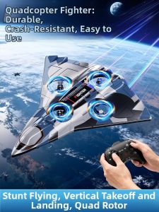 BABYSHOME | Durable Childrens Black Tech Drone Toy