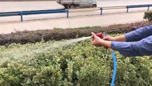 SEMPROTAN SELANG AIR 15 - 10 METER 1 ROL JET SPRAY SELANG TAMAN SERAT BENANG HIJAU ANTI LUMUT ALAT CUCI MOTOR MOBIL