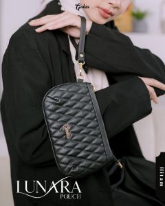 Dompet wanita Lunara pouch by Gabia kulit bordir