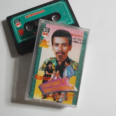 Kaset Pita Kartolo Tenguk Nemu Getuk Basman Tini Sokran Sapari Ki Sontolowo Aniek Jula Juli Guyonan Ludruk Karawitan Sawunggaling