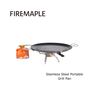 FIREMAPLE Portable Grill Pan