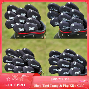Bọc đầu gậy golf cover gậy sắt P.ing T.itleit Hon.ma X.XIO P.XG bảo vệ bộ gậy BD024