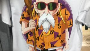 Kaos DBZ Master Roshi Tshirt Casual Premium Cotton Real Pict Ready Stock Tersedia dan Siap Kirim BISA COD