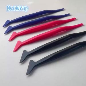 Car Vinyl Wrap Tools Kit Mini Curves Scraper with Different Hardness Vinyl Squeegee Micro Corner Squeegee Window Tint Tools