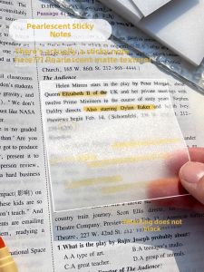 XINIUWANGYUE | Water-resistant Writeable Memo Note Paper