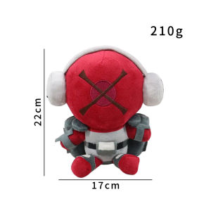 Bandai | 22cm Die of Death Killdroid Plushie Stuffed Game Peripheral Killdroid Badware Plush Doll Toy Pillow Decoration Holiday Xmas Gift