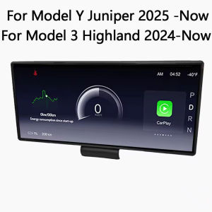 For Tesla Model 3 Highland&Y Juniper 8.9 Smart Dahsboard Wireless Carplay Screen Support Carplay Andriod Auto Free Front Cam