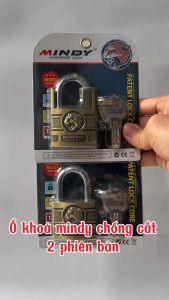 Ổ khóa Mindy Báo chống trộm chống cắt 5P