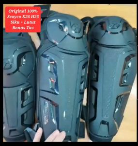 Knee Elbow Pad Protector Pelindung Lutut Siku Scoyco K26 H26