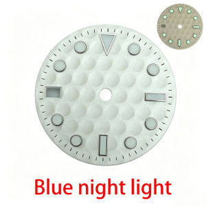 left-handed 28.5mm NH35 dial concavo-convex dial watch dial watch nh35 dial watch parts For NH35/36 movement watch face