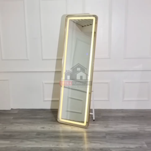 SHUMO Standing Mirror Led Kotak Alabama Series | Kaca Cermin Full Body